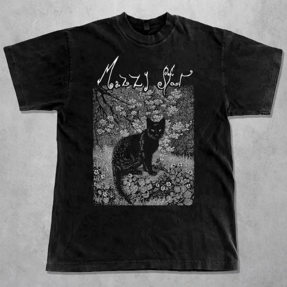 Mazzy Star Cat T-shirt